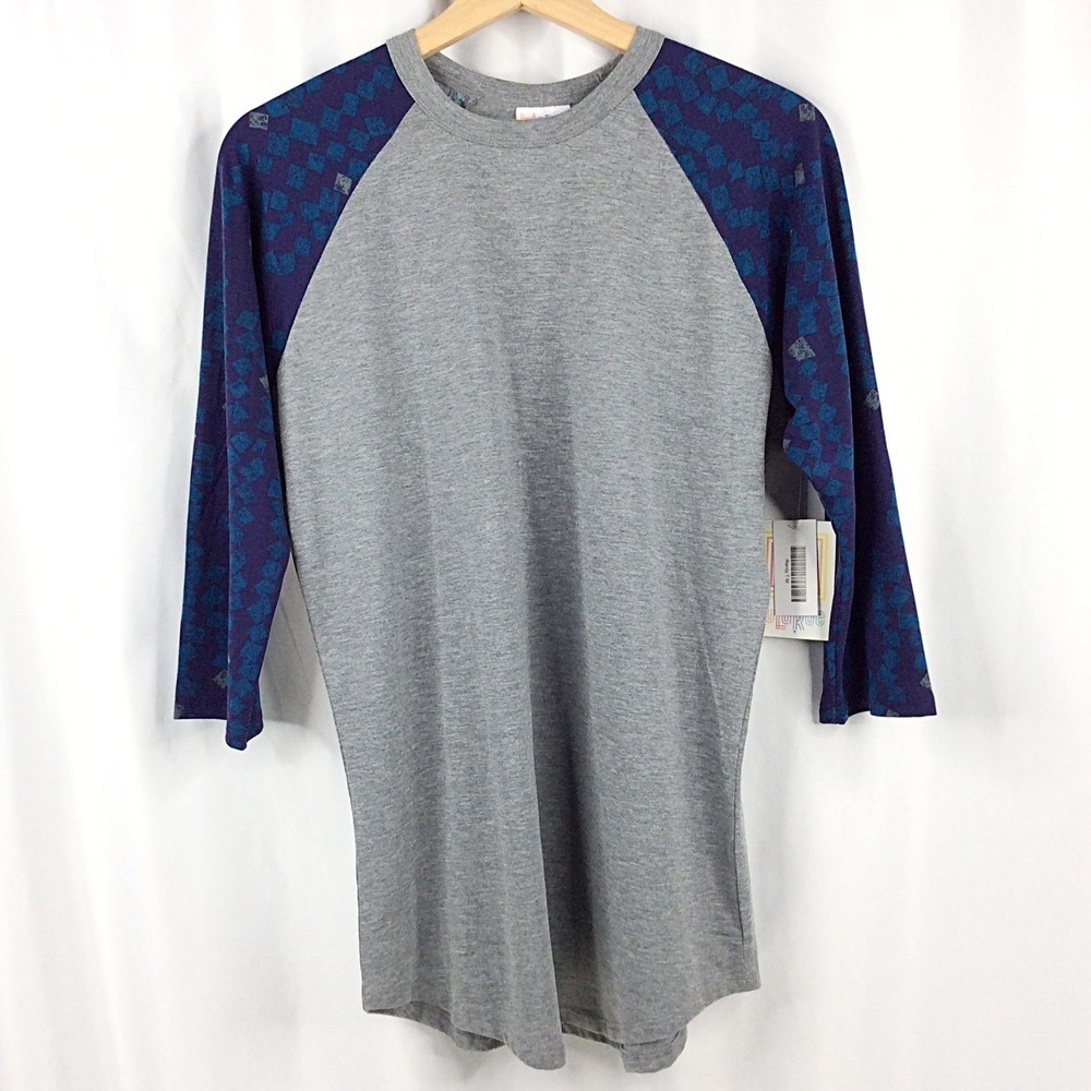 NWT Lularoe Randy Top Women's Size Medium Geometric Sleeves